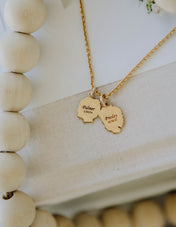 Child Silhouette Charm Tiny
