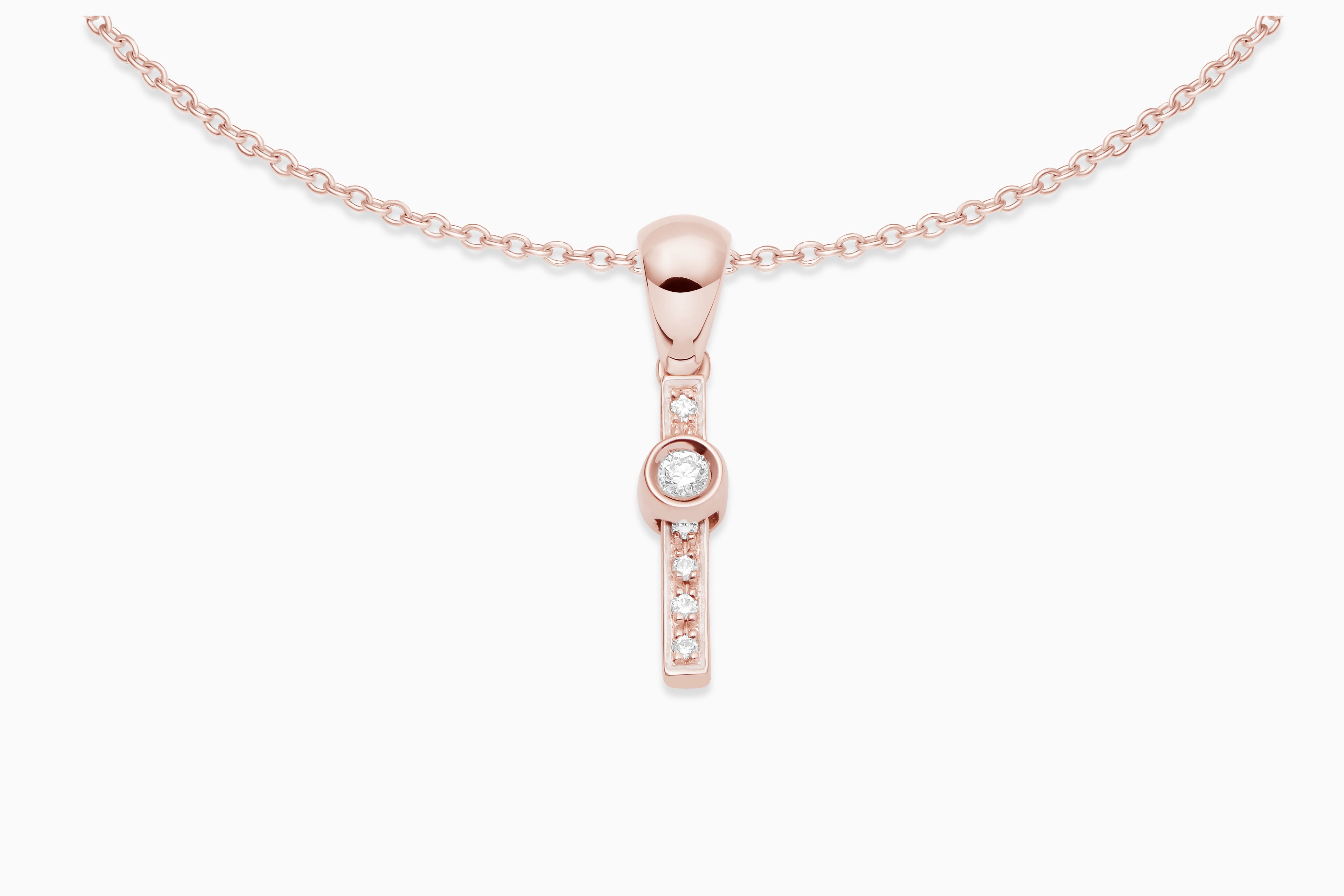 Joujou Diamond A-Z Necklace