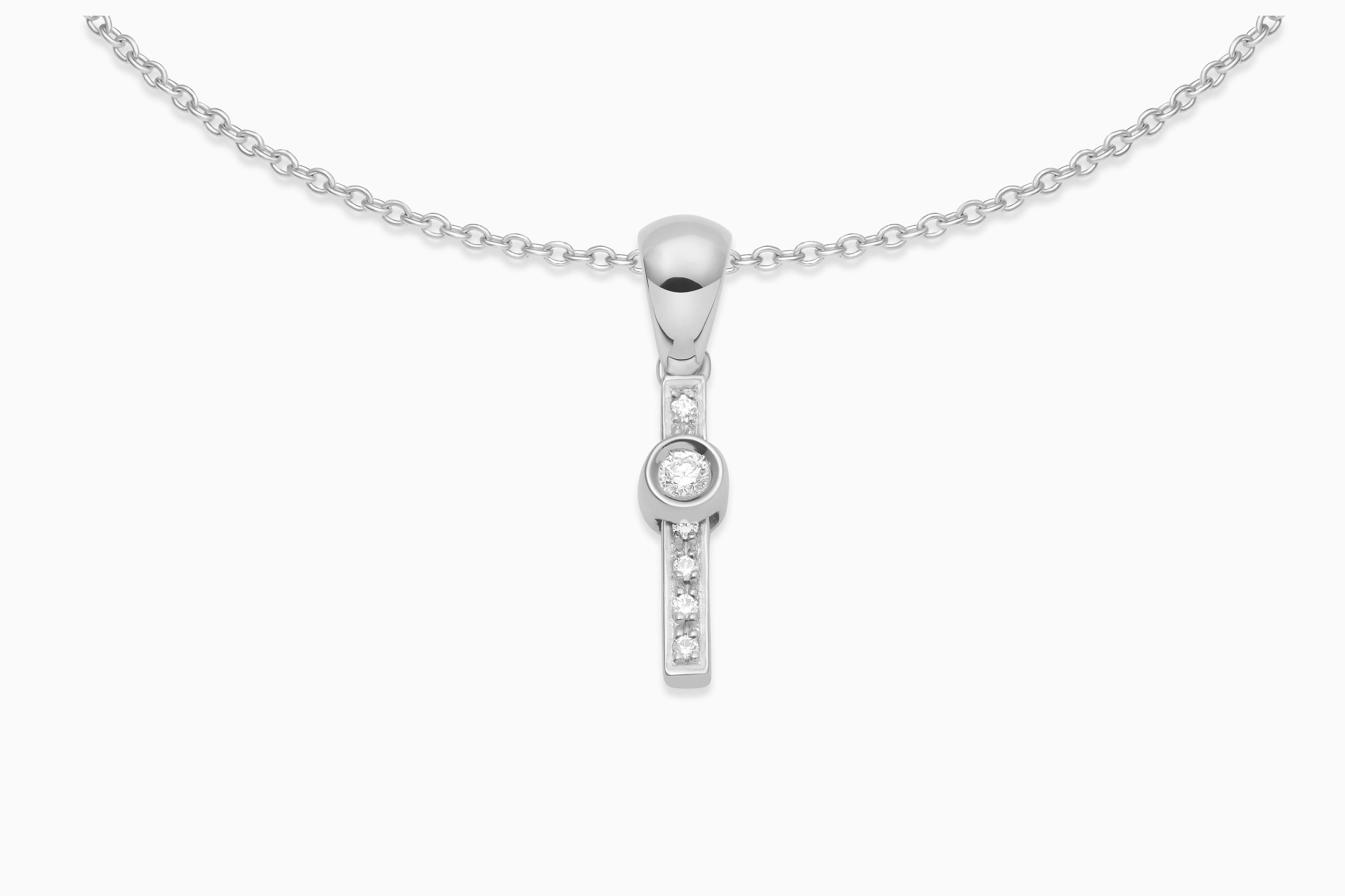 Joujou Diamond A-Z Necklace