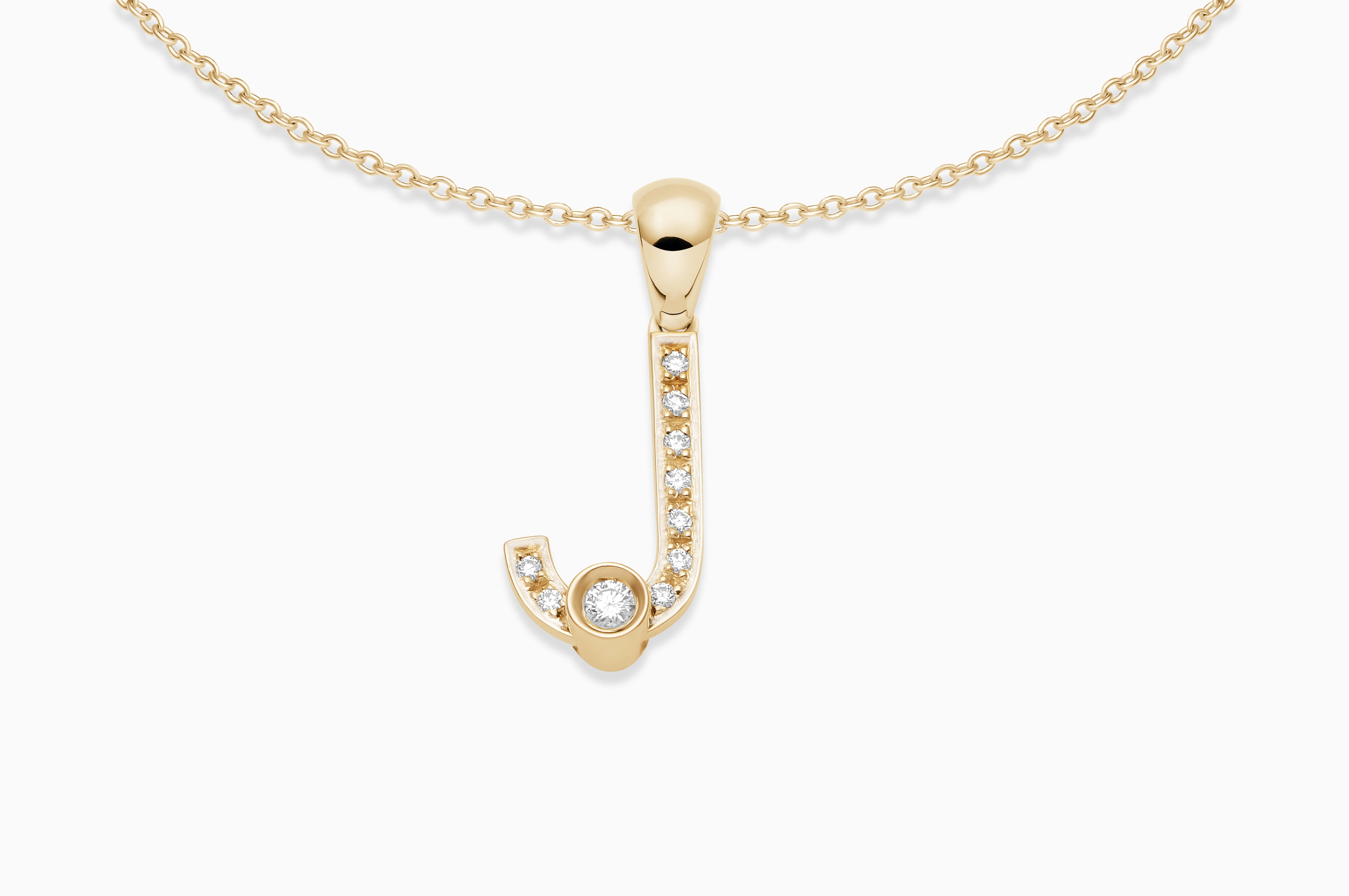 Joujou Diamond A-Z Necklace
