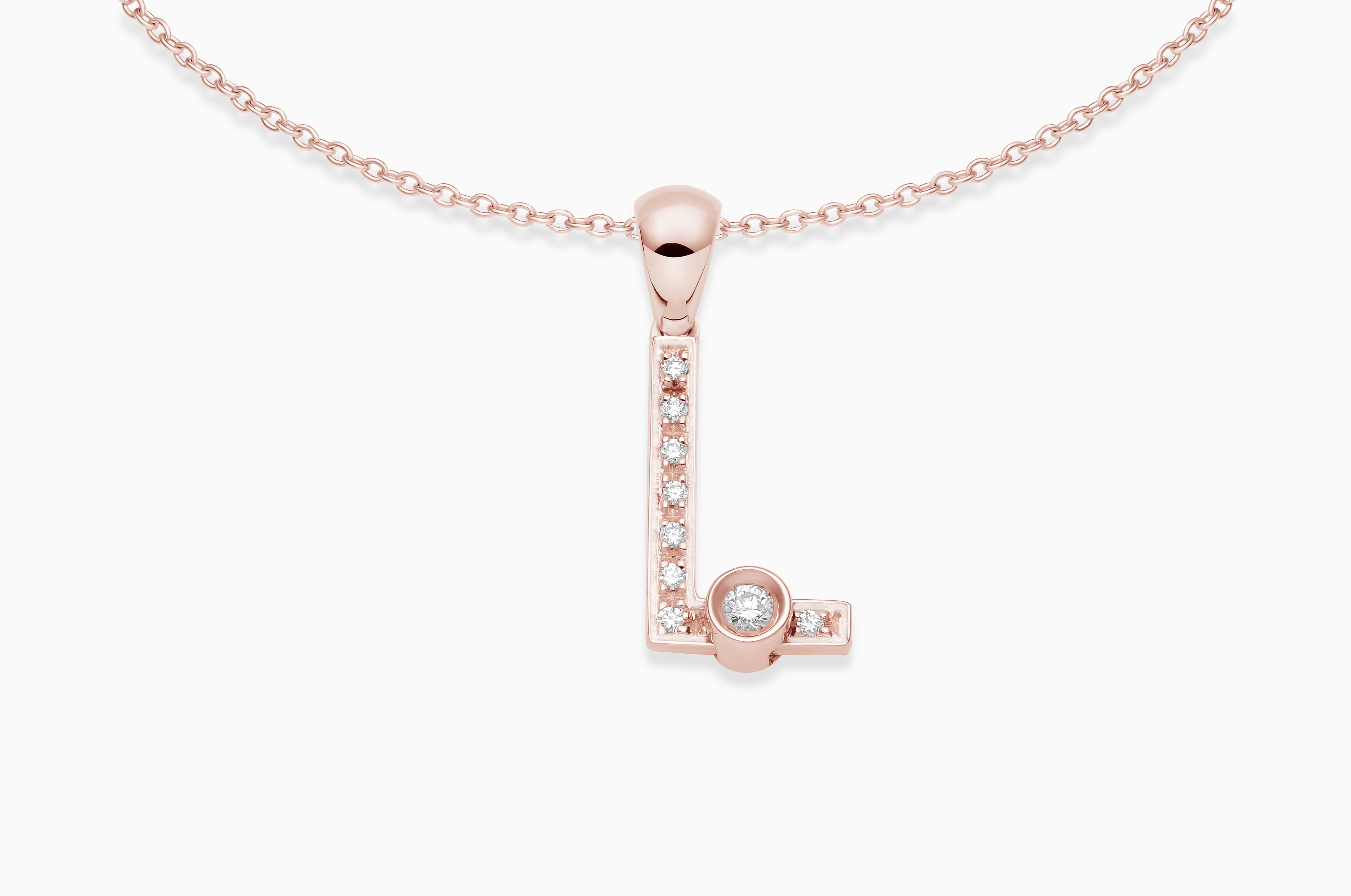 Joujou Diamond A-Z Necklace