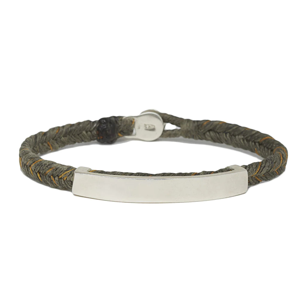 Men's Personalized Lookout Bracelet Army