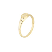 Engraveable Mini Oval Signet Ring