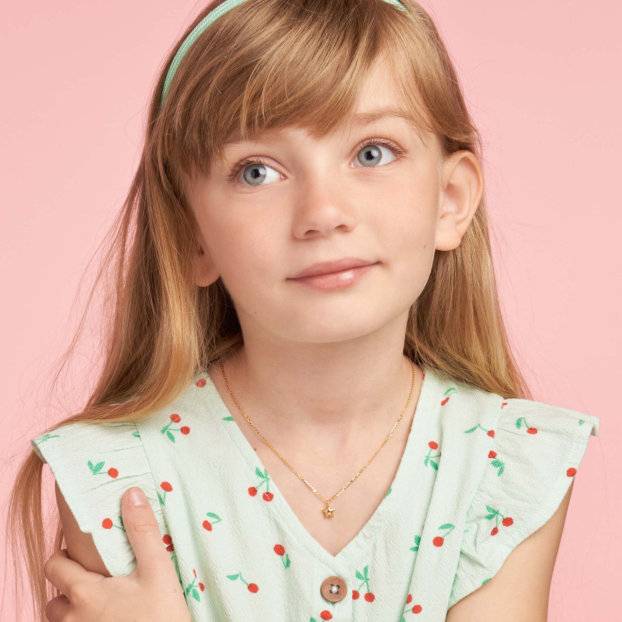 Kids Puff Star Necklace