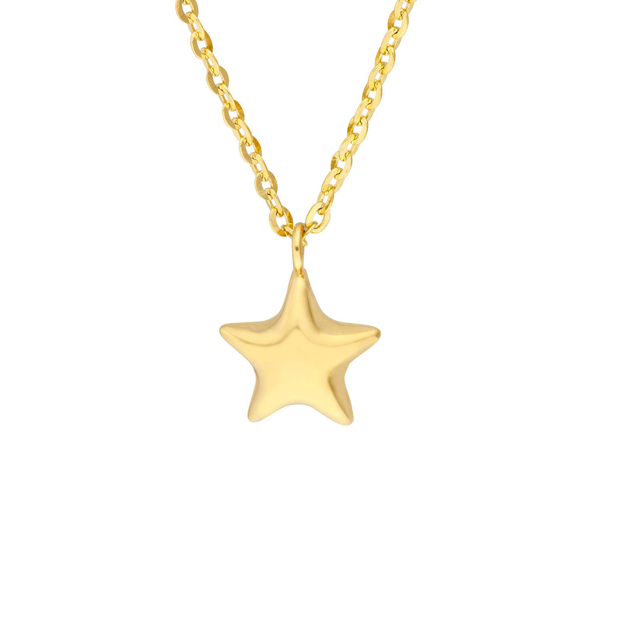 Kids Puff Star Necklace