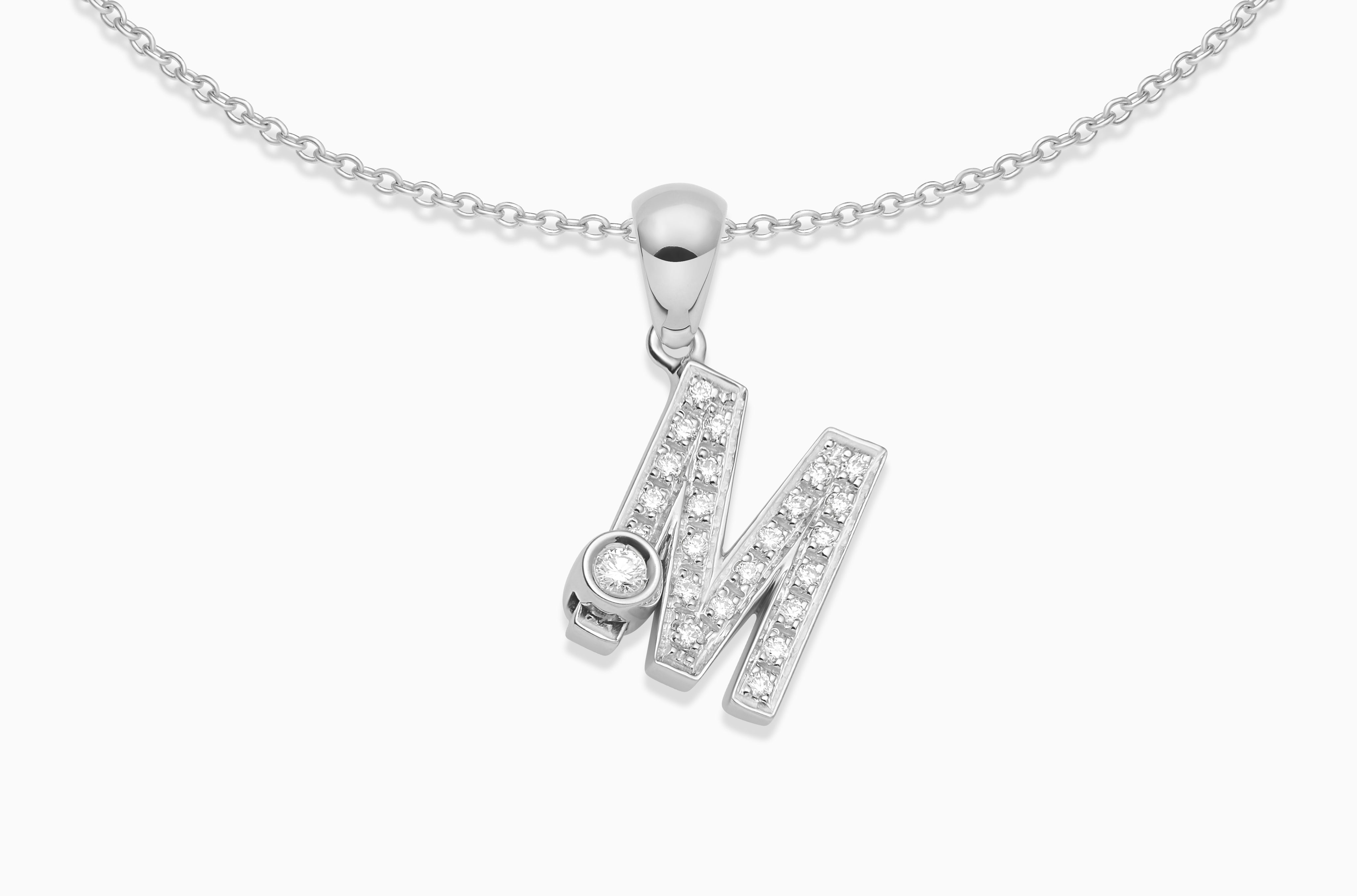 Joujou Diamond A-Z Necklace