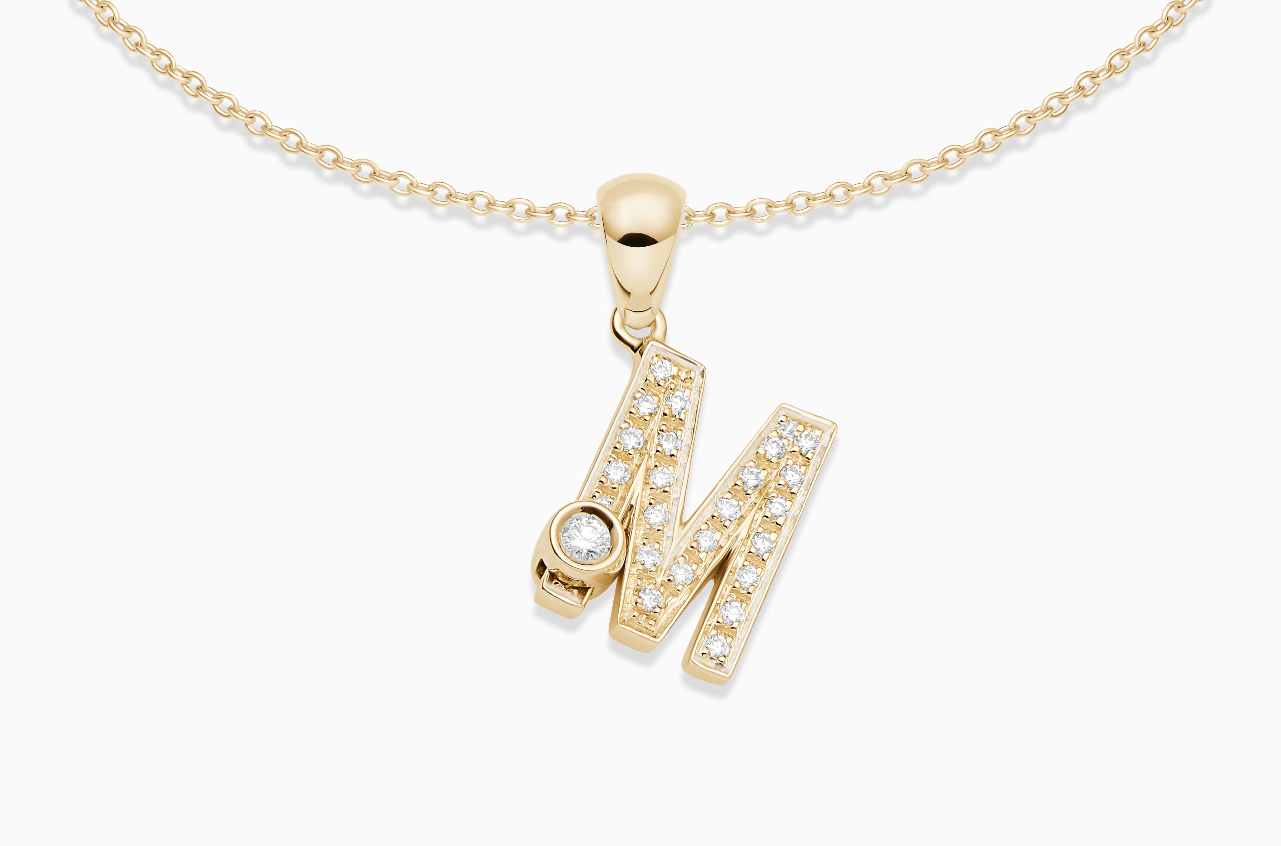 Joujou Diamond A-Z Necklace