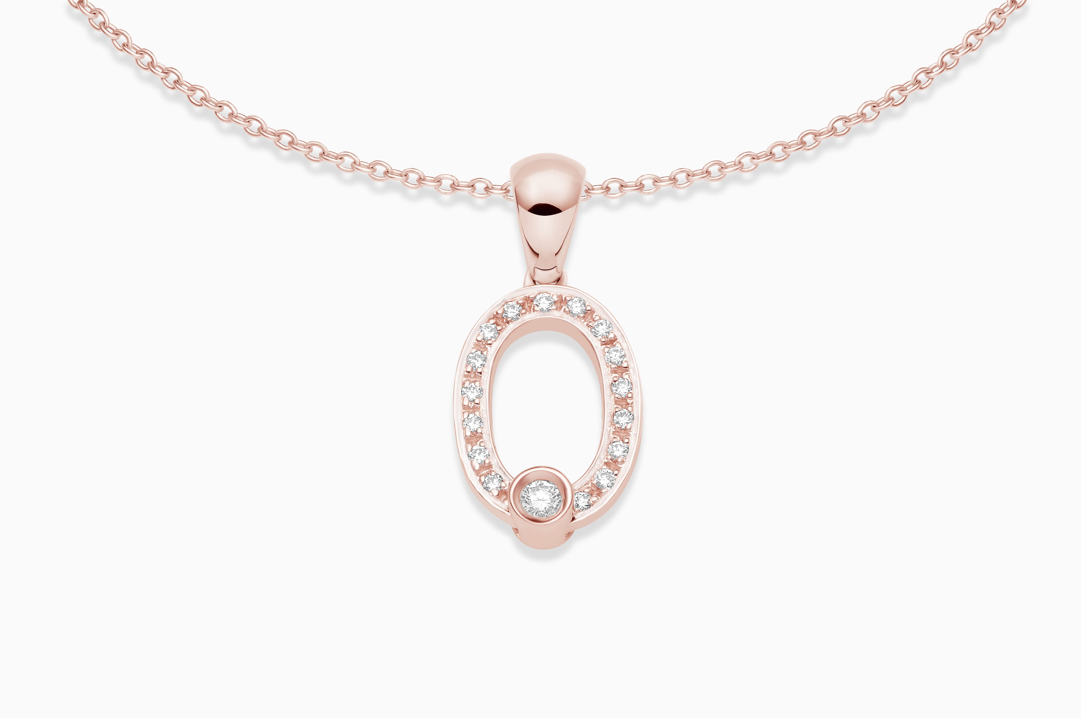 Joujou Diamond A-Z Necklace