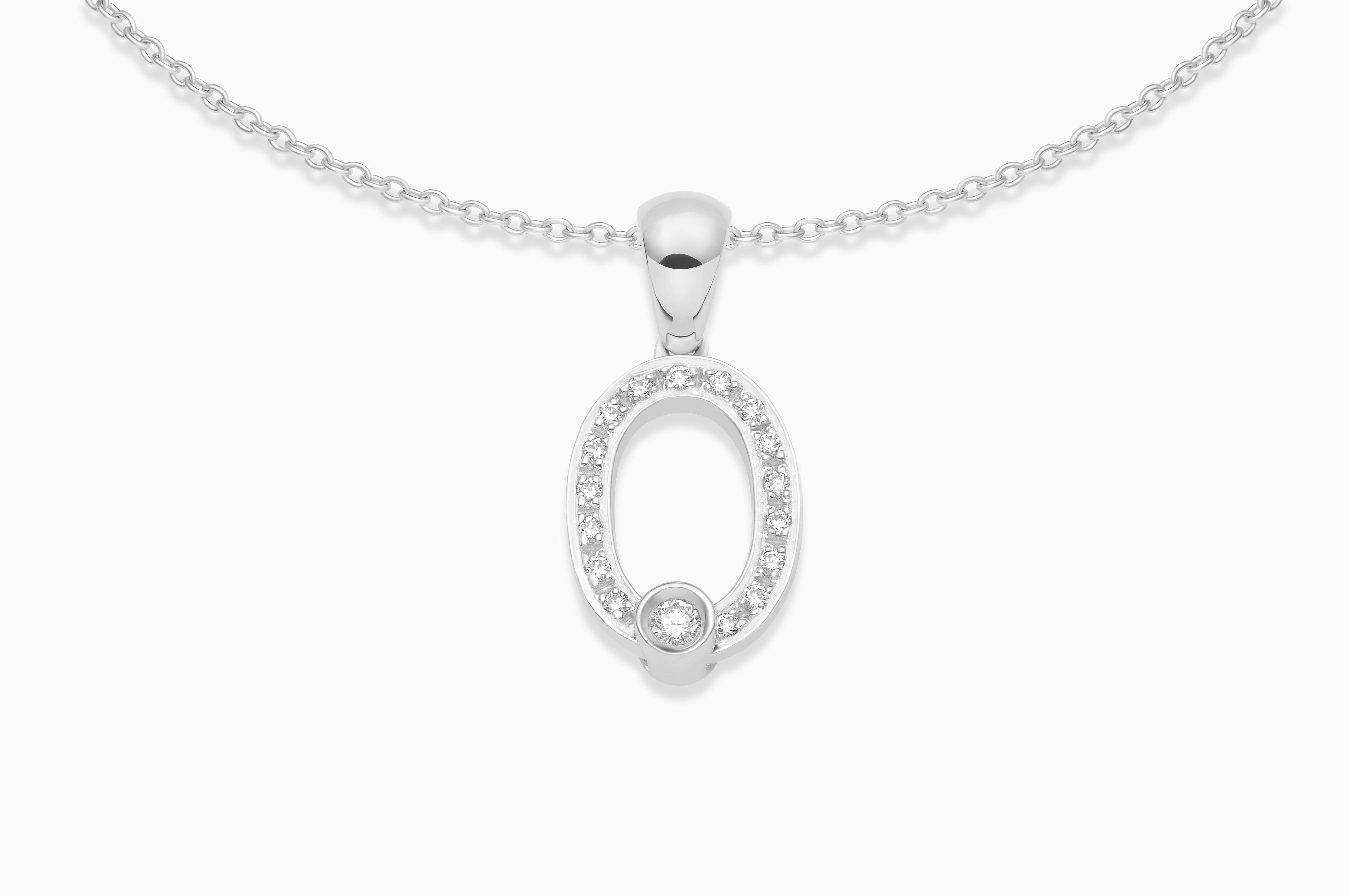 Joujou Diamond A-Z Necklace