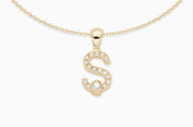 Joujou Diamond A-Z Necklace
