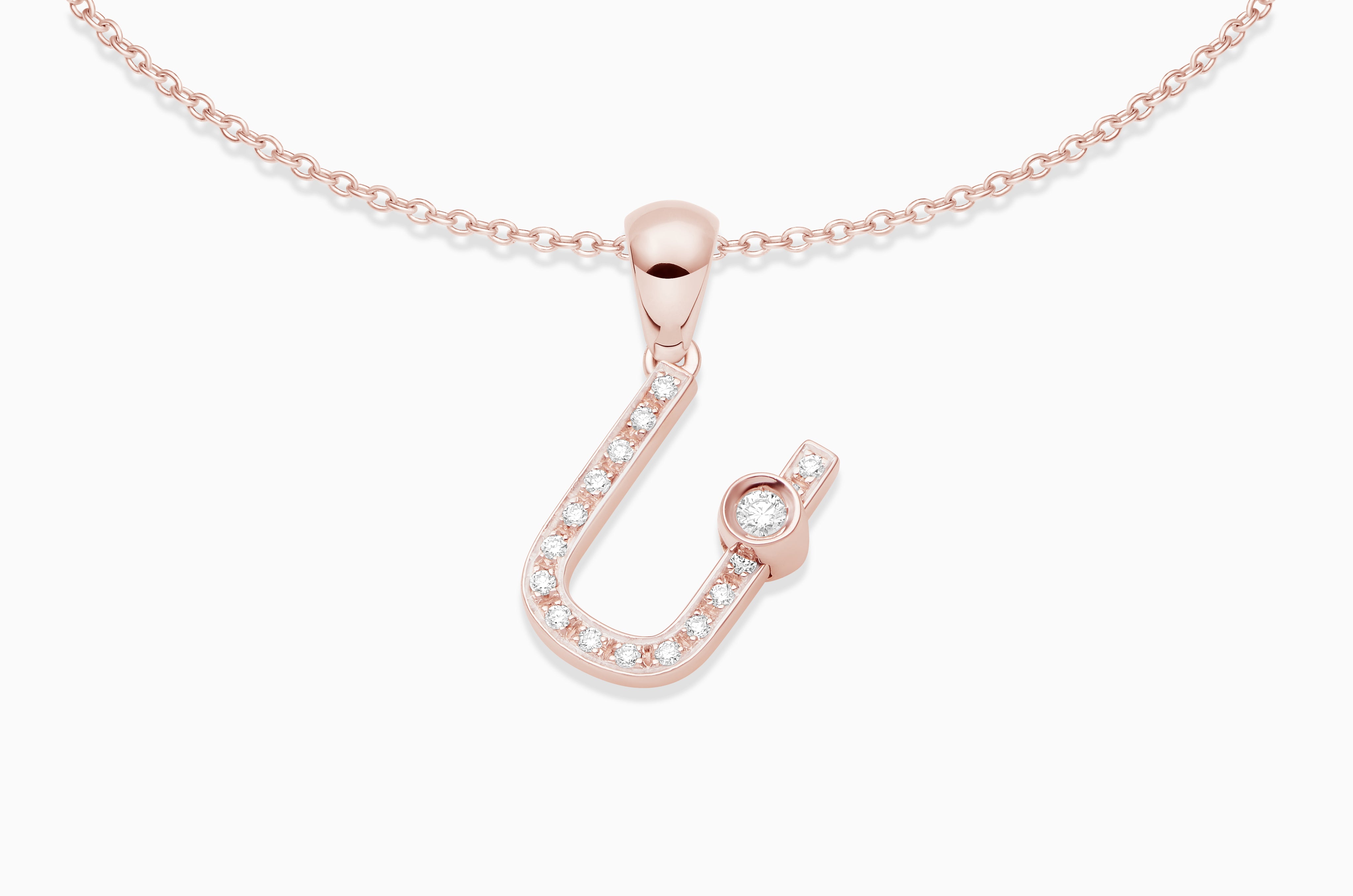 Joujou Diamond A-Z Necklace