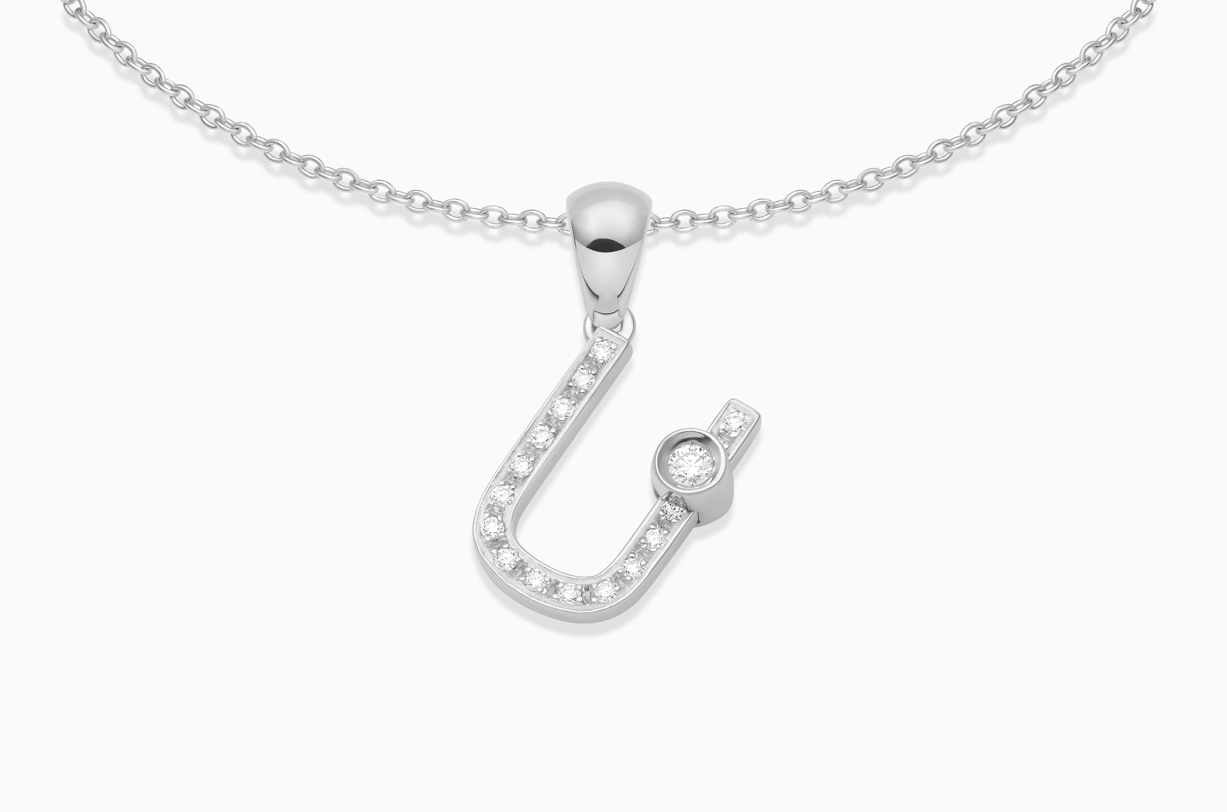 Joujou Diamond A-Z Necklace