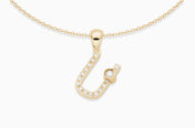 Joujou Diamond A-Z Necklace