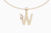 Joujou Diamond A-Z Necklace