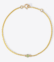 Birthstone Baby & Kids Bracelet Peridot