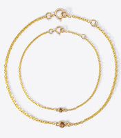 Birthstone Mommy & Me Bracelet Citrine