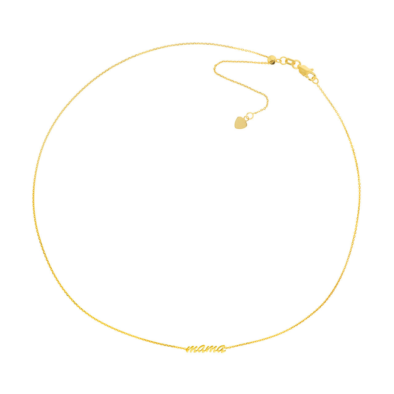 Script Dainty Mama Necklace
