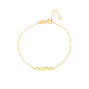 Dainty Gold Mama Bracelet