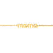 Dainty Gold Mama Bracelet