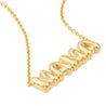 Gold Mama Bubble Necklace