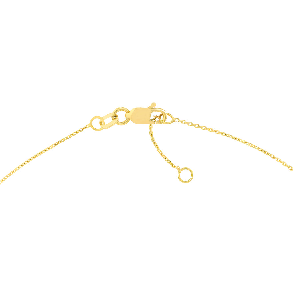 Gold Gothic Initial Bracelet