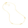 Multiple Name Gold Necklace