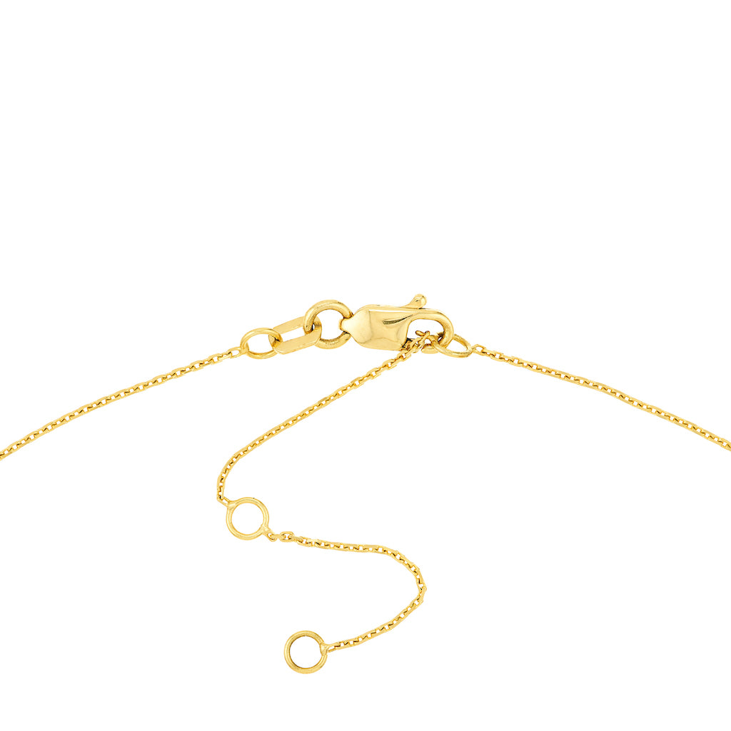 Gold Gothic Dangle Necklace