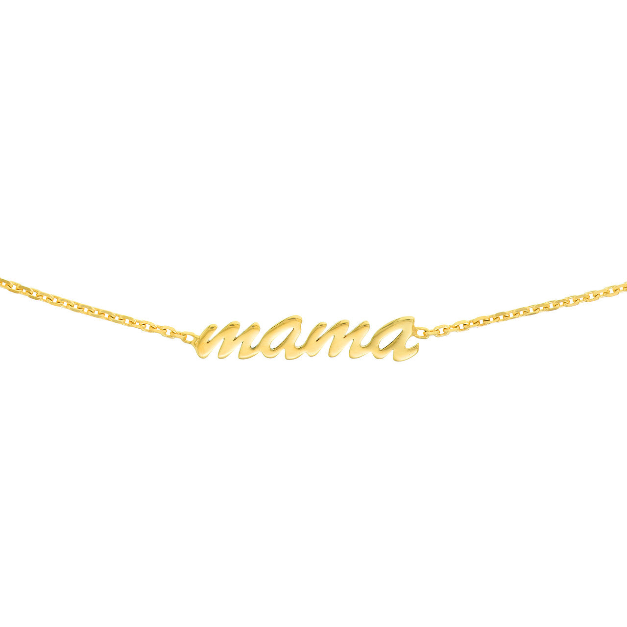 Script Dainty Mama Necklace