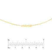 Script Dainty Mama Necklace