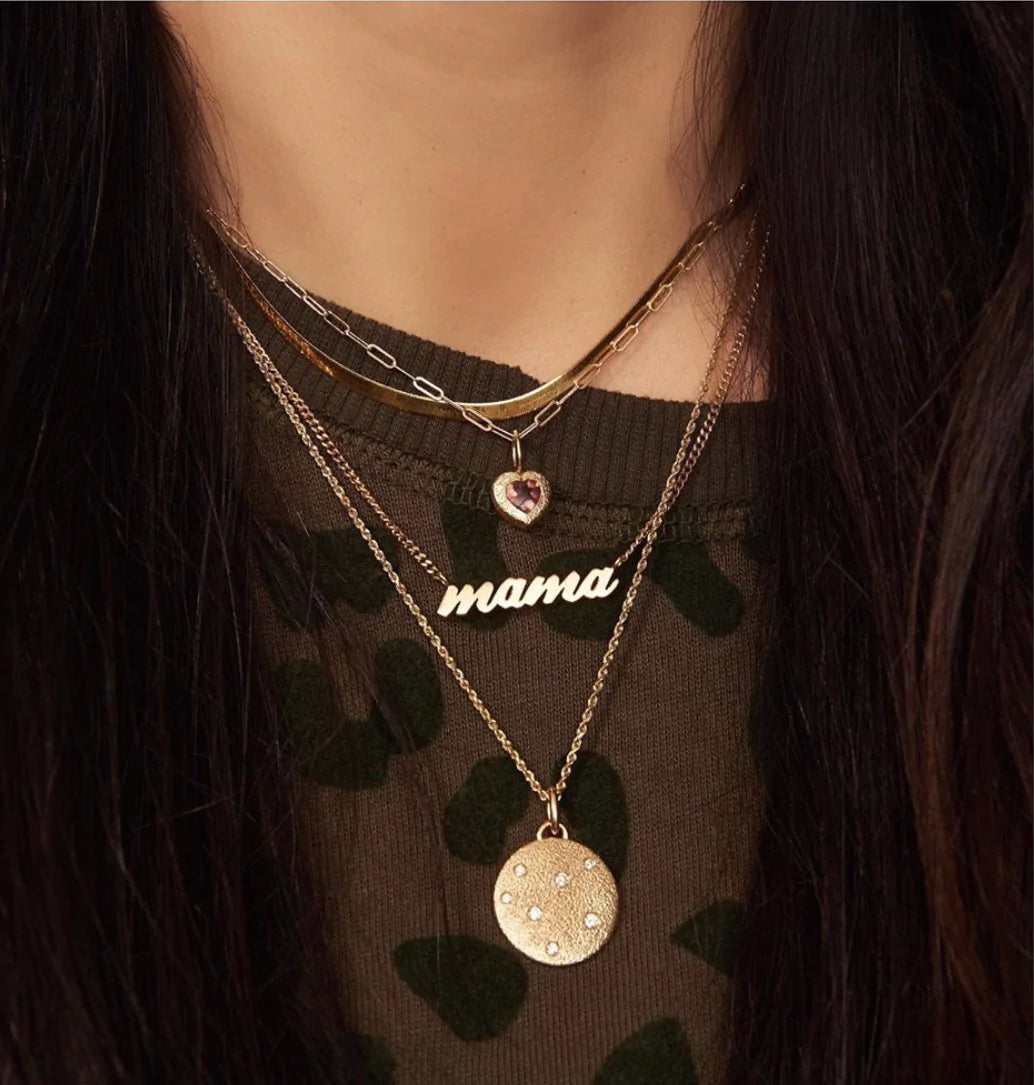 Gold Paperclip Chain